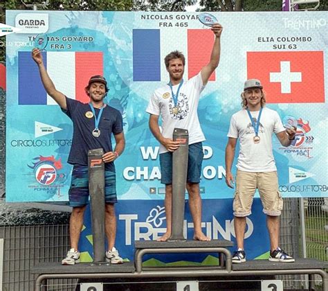 Windfoil : Nicolas Goyard sacré champion du monde, son frère 